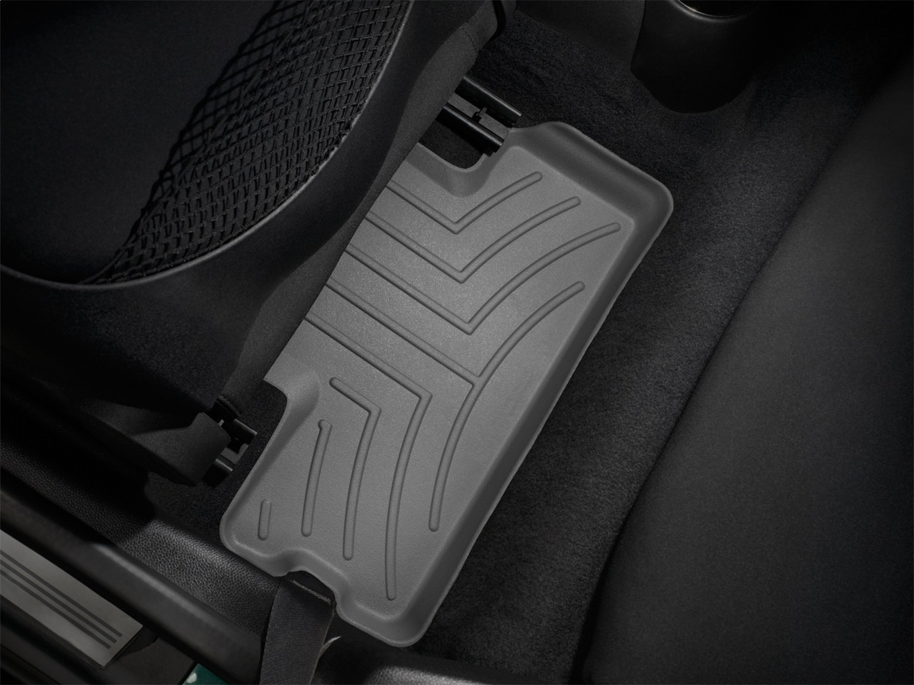 WeatherTech FloorLinerTM DigitalFit; Gray; Rear; 2 Piece 461362 thumbnail 1