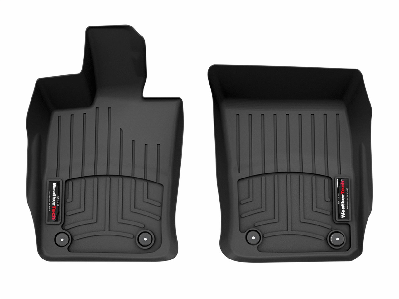 WeatherTech FloorLinerTM DigitalFit; Black; Front 4419301 thumbnail 0
