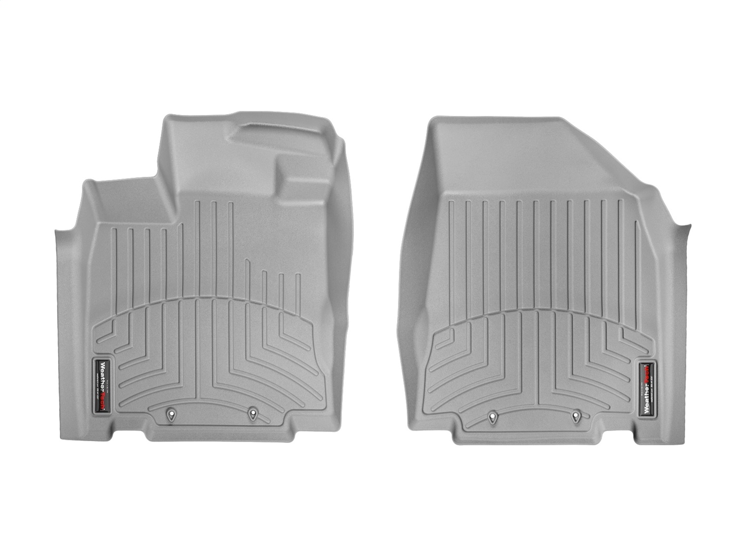 WeatherTech FloorLinerTM DigitalFit; Gray; Front 464451 thumbnail 0