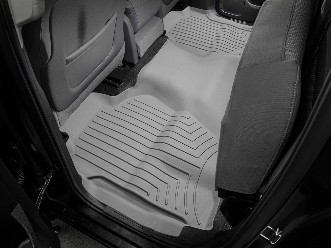 WeatherTech FloorLinerTM HP; Gray; Rear 465423IM thumbnail 1