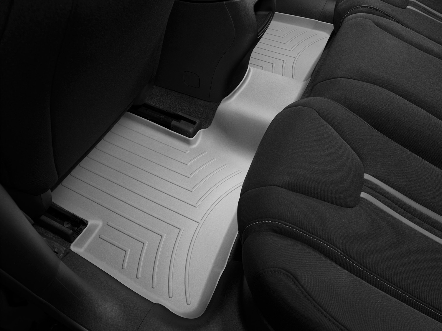 WeatherTech FloorLinerTM DigitalFit; Gray; Rear 464692 thumbnail 1