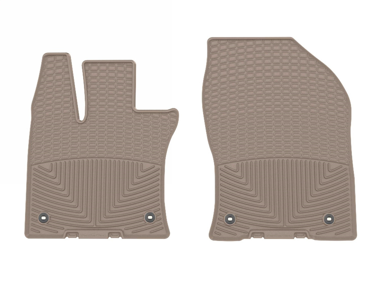 WeatherTech All Weather Floor Mats; Tan; Front W595TN thumbnail 0