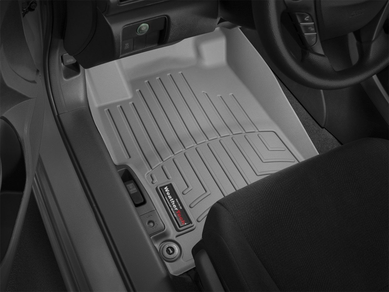 WeatherTech FloorLinerTM DigitalFit; Gray; Front 464811 thumbnail 0