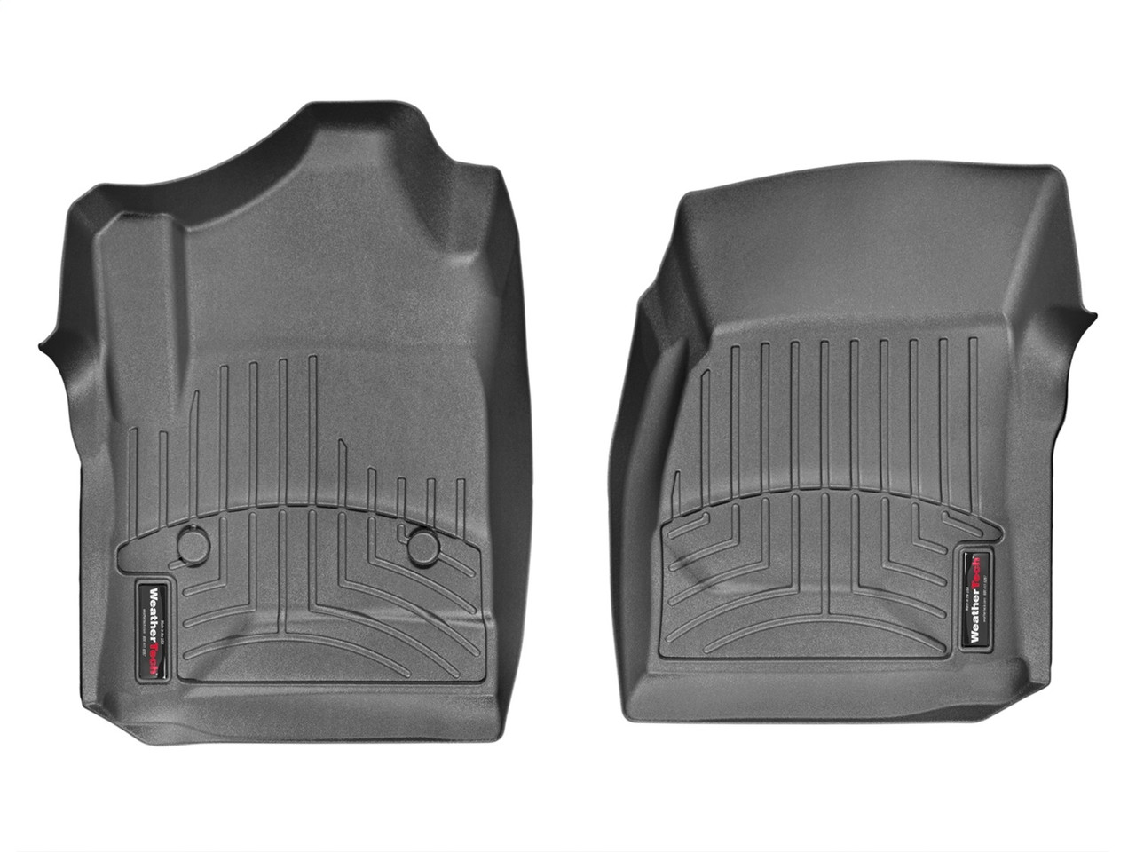 WeatherTech FloorLinerTM DigitalFit; Black; Front 445441 thumbnail 0
