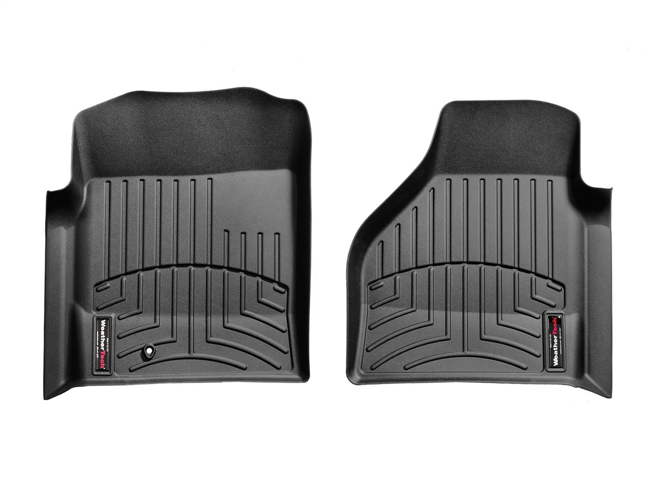 WeatherTech FloorLinerTM DigitalFit; Black; Front 440041 thumbnail 1