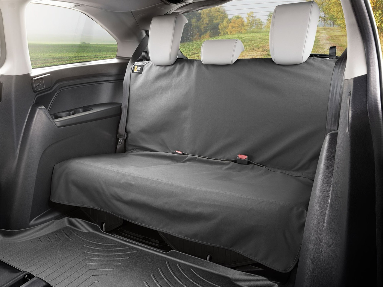 WeatherTech Seat Protector; Black DE2211CH thumbnail 2