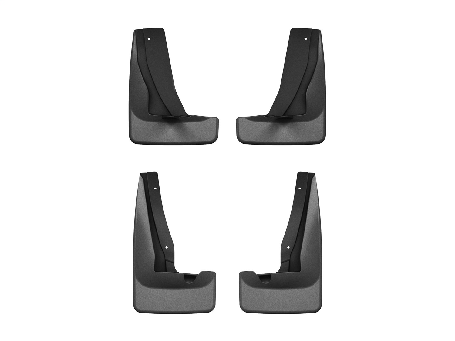 WeatherTech MudFlap No-Drill DigitalFit MudFlap Kit; Black 110199-120199 thumbnail 0