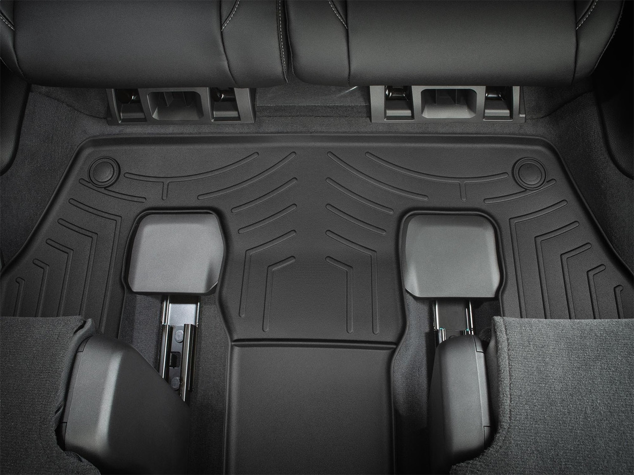 WeatherTech FloorLinerTM DigitalFit; Black; Third Row 4416963 thumbnail 1