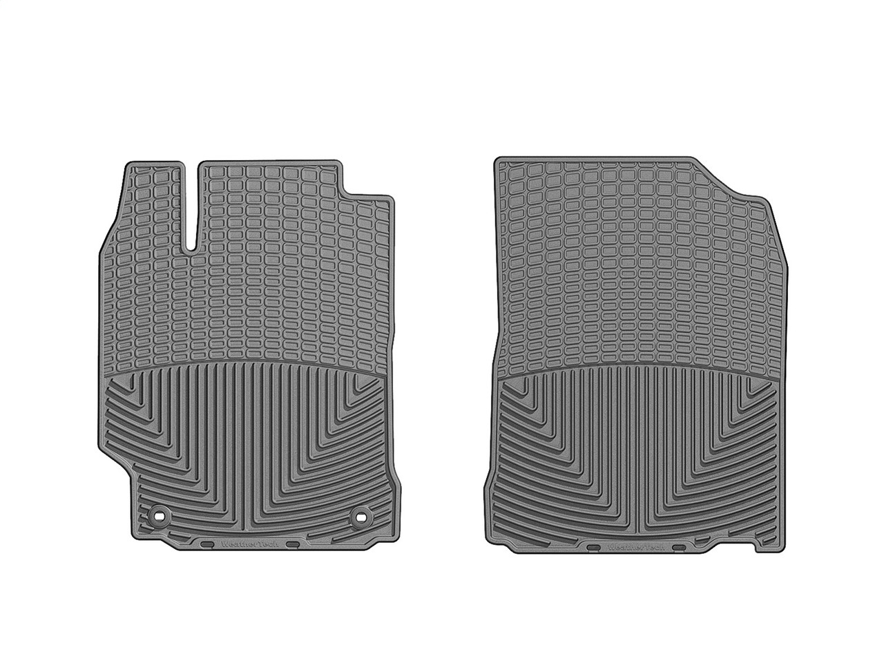 WeatherTech All Weather Floor Mats; Gray; Front W255GR thumbnail 0