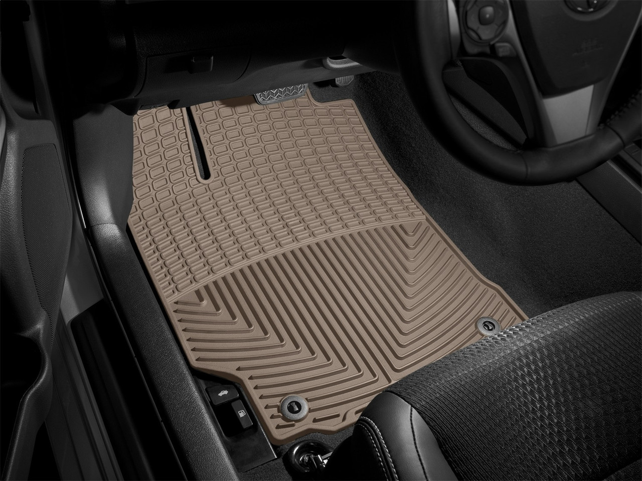 WeatherTech All Weather Floor Mats; Tan; Front W255TN thumbnail 0