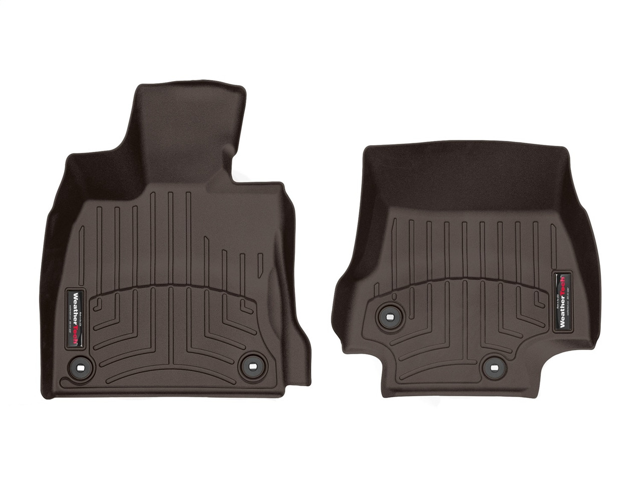 WeatherTech FloorLinerTM DigitalFit; Cocoa; Front 4714551 thumbnail 0