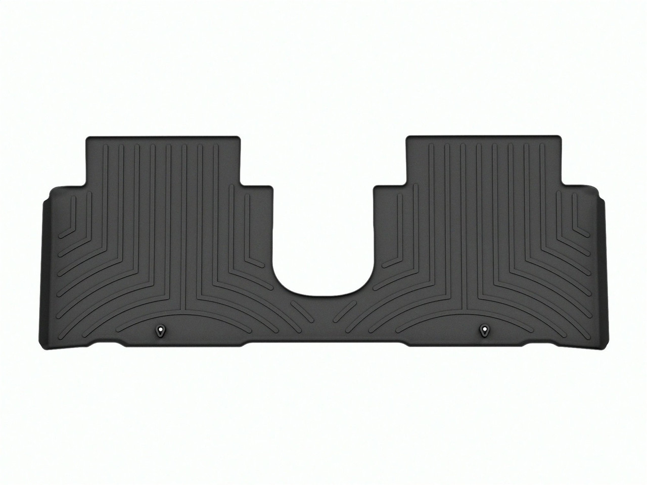 WeatherTech FloorLinerTM DigitalFit; Black; Rear 4417202 thumbnail 0