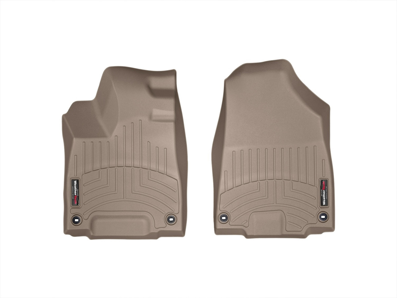 WeatherTech FloorLinerTM DigitalFit; Tan; Front 455761 thumbnail 1