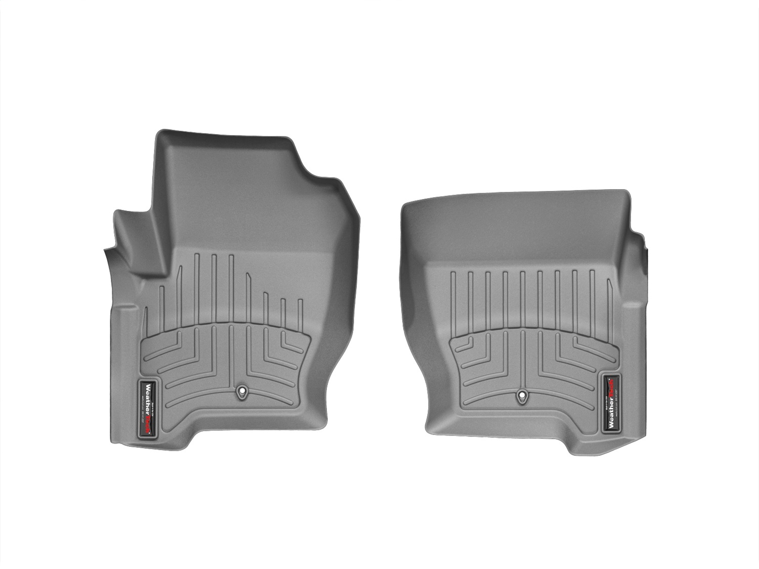 WeatherTech FloorLinerTM DigitalFit; Gray; Front 463621 thumbnail 0
