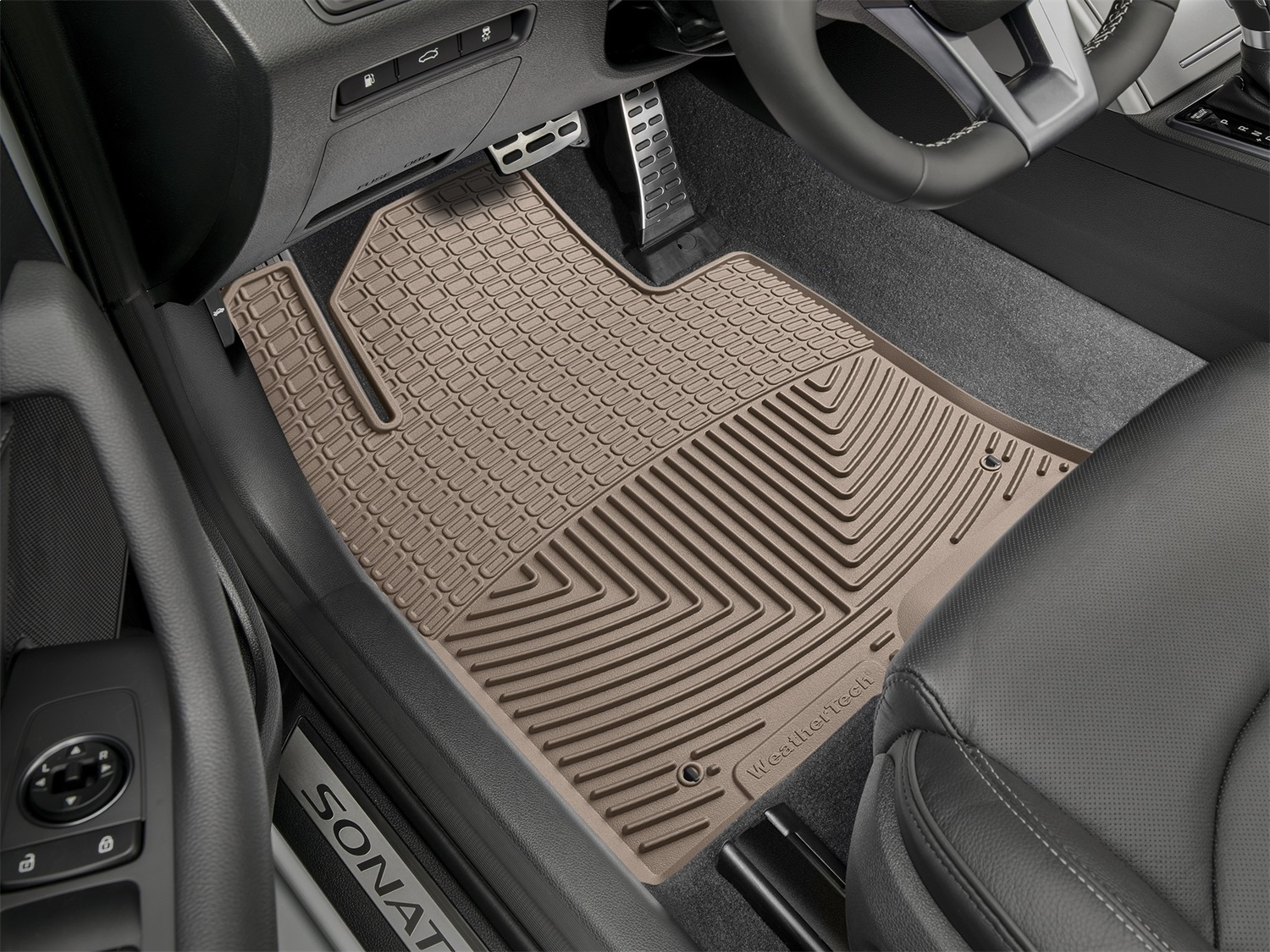 WeatherTech All Weather Floor Mats; Tan; Front W385TN thumbnail 0