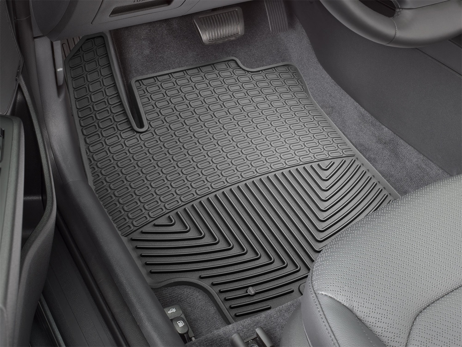 WeatherTech All Weather Floor Mats; Black; Front W388 thumbnail 1