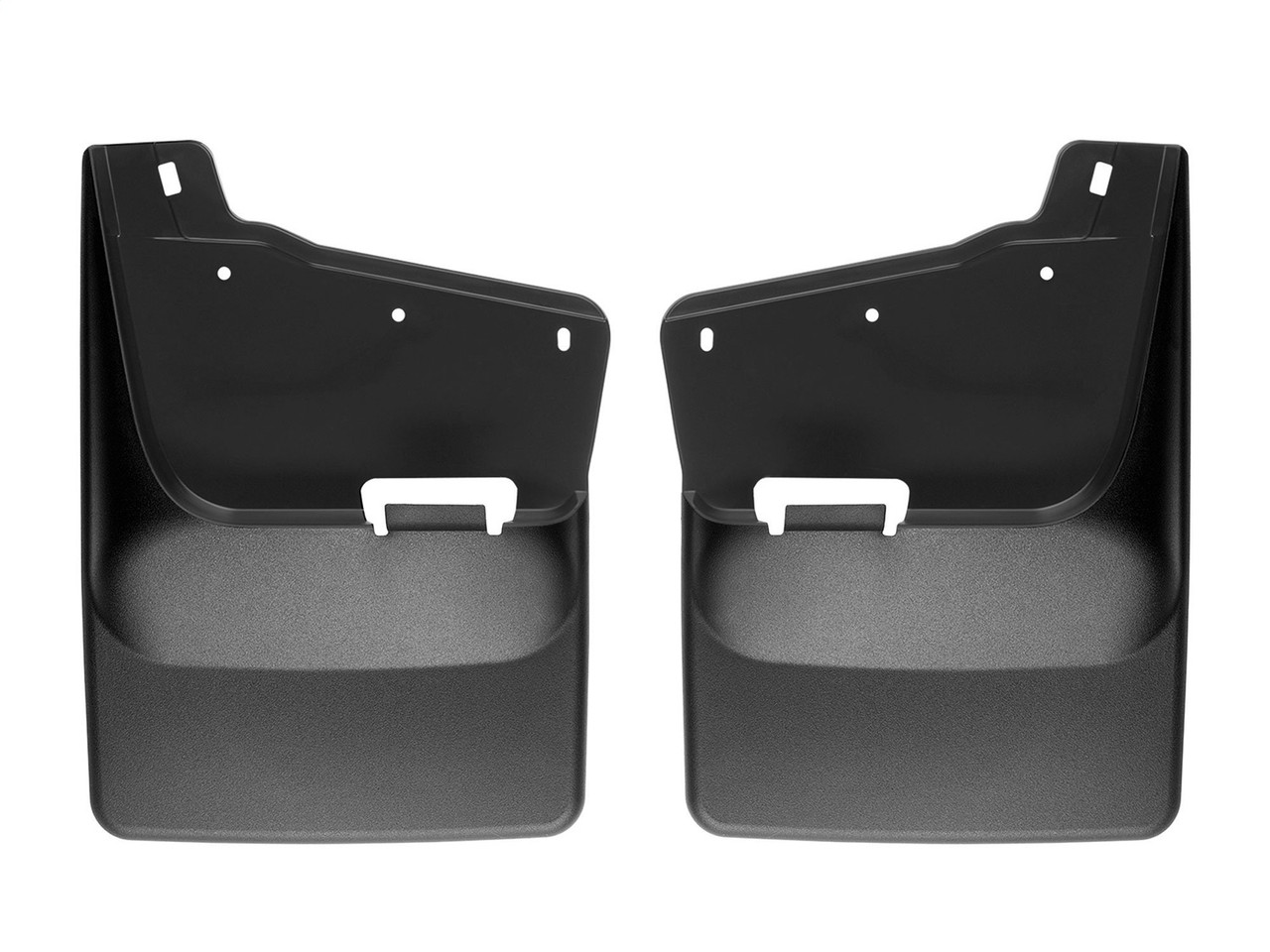 WeatherTech MudFlap No-Drill DigitalFit; Black 120118 thumbnail 0