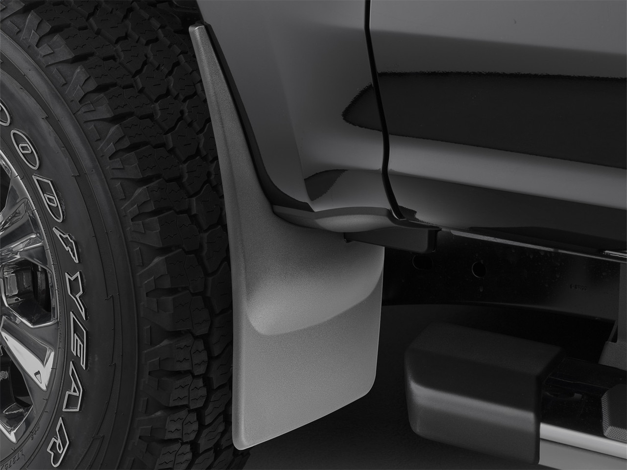 WeatherTech MudFlap No-Drill DigitalFit; Black 110065 thumbnail 0