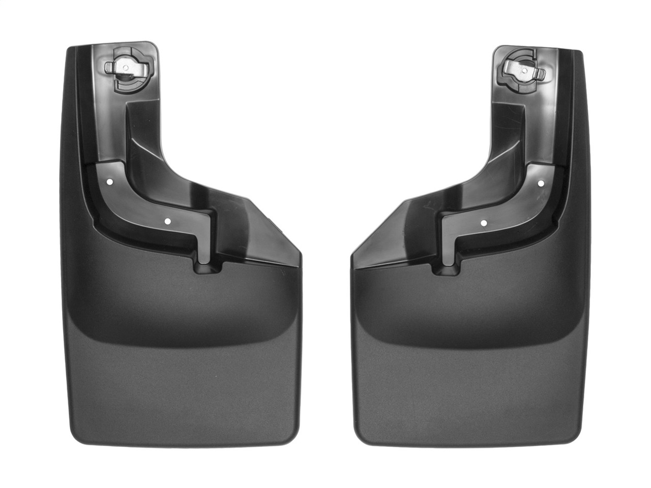 WeatherTech MudFlap No-Drill DigitalFit; Black 110065 thumbnail 1