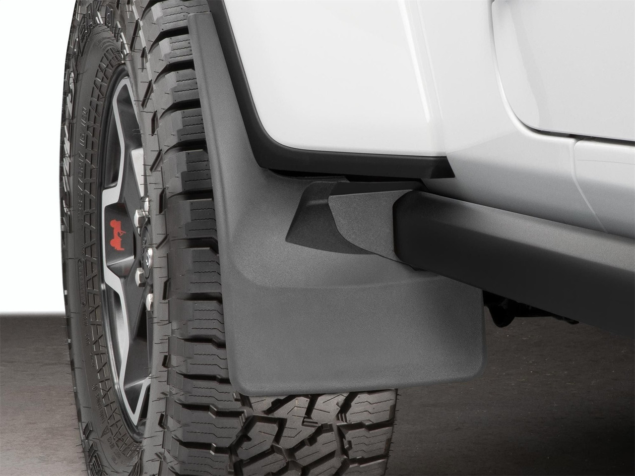WeatherTech MudFlap No-Drill DigitalFit; Black 110100 thumbnail 1