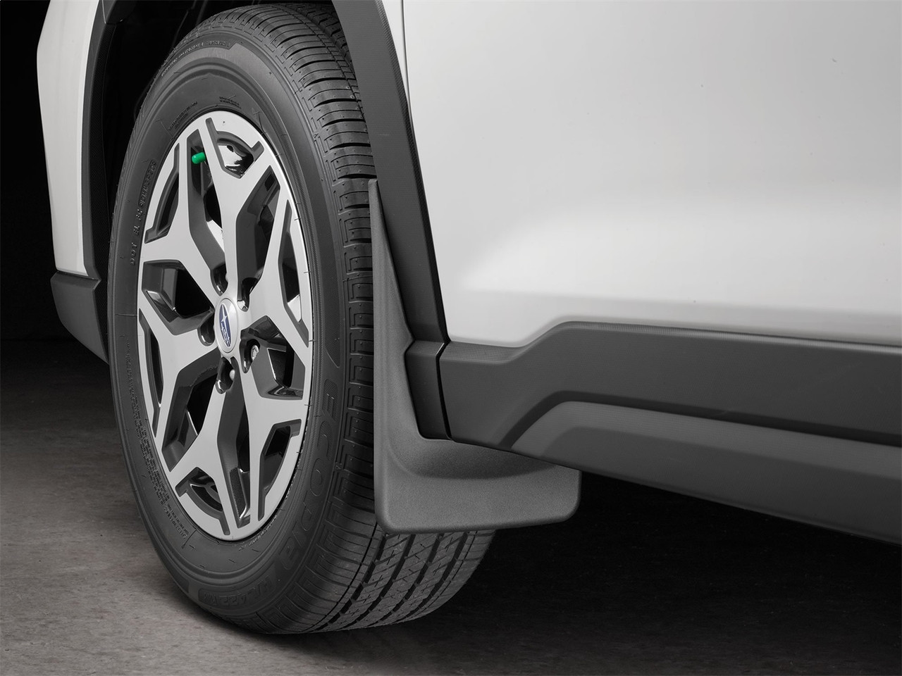 WeatherTech MudFlap No-Drill DigitalFit; Black 110101 thumbnail 1