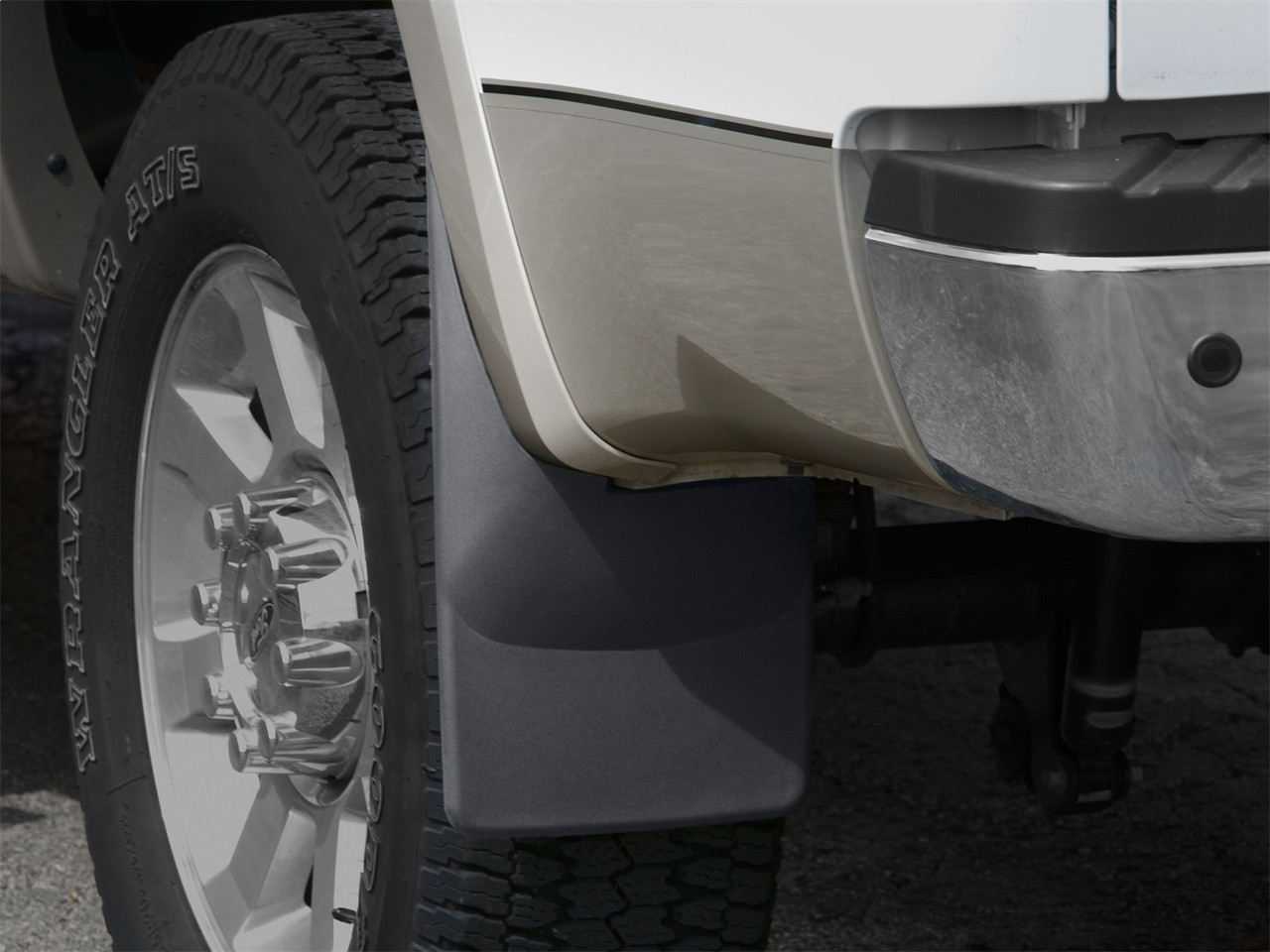 WeatherTech MudFlap No-Drill DigitalFit; Black 120008 thumbnail 0