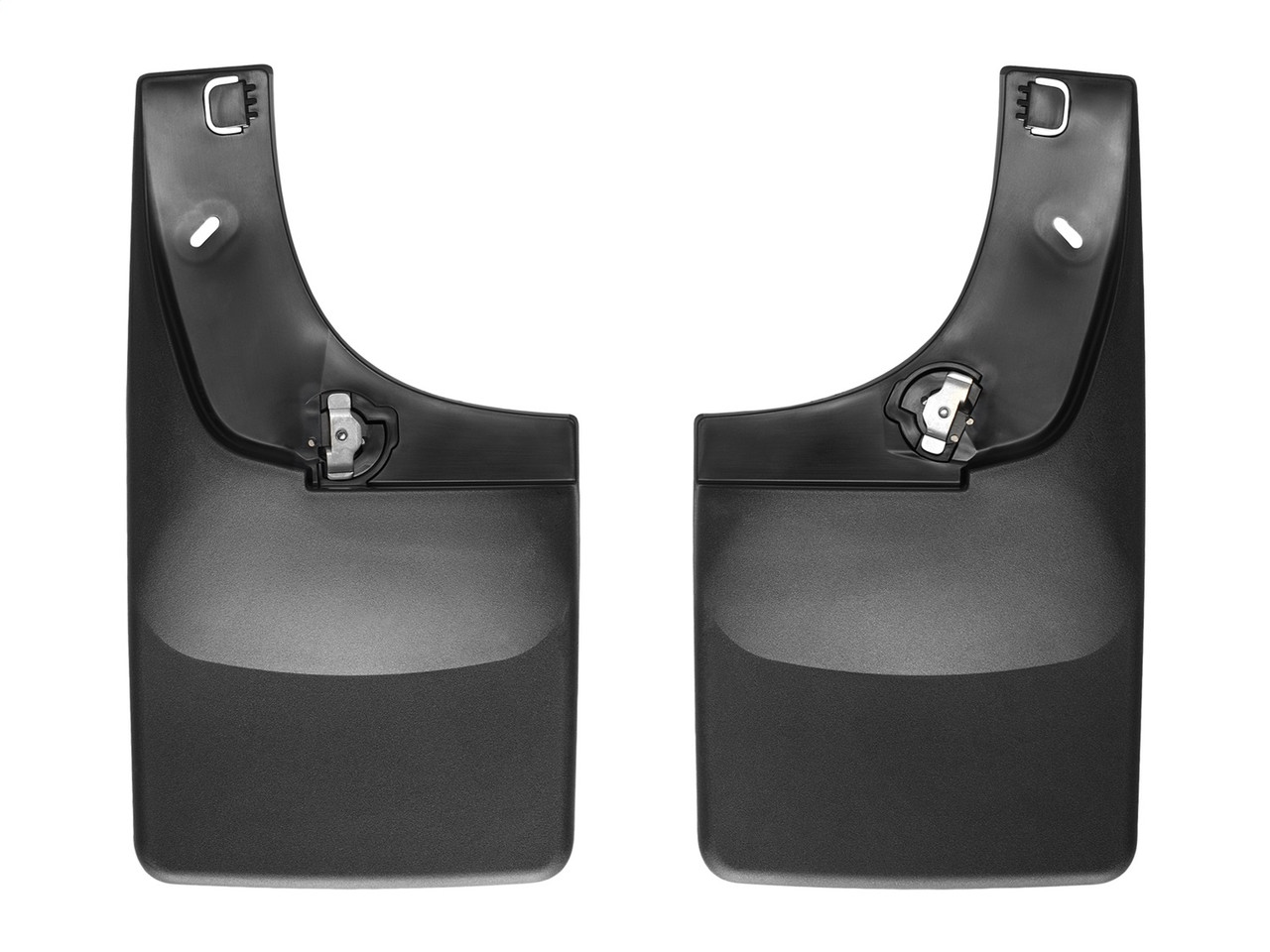 WeatherTech MudFlap No-Drill DigitalFit; Black 120008 thumbnail 1