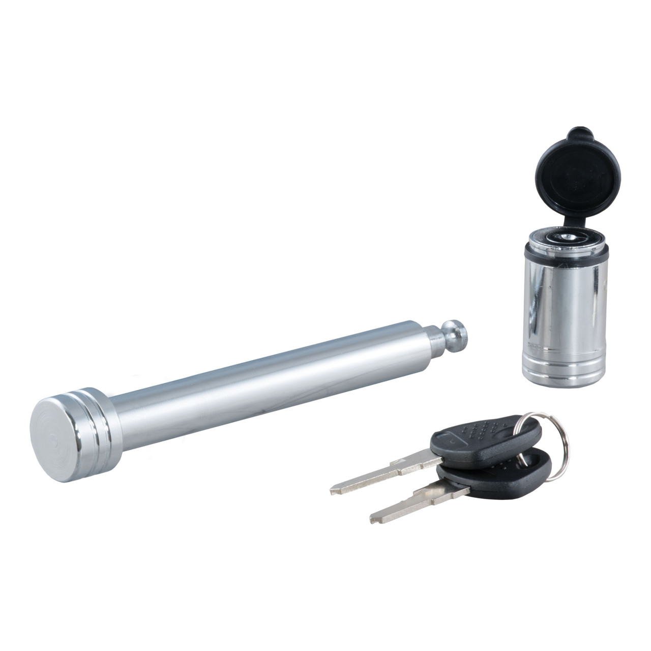 CURT 45027 Class 1 Trailer Hitch Ball Mount, Fits 1-1/4-Inch Receiver, 2,000 lbs, 3/4-Inch Hole, 3-1/4-Inch Drop, 2-5/8-Inch Rise with 5/8" Hitch Lock & Trailer Hitch Lock thumbnail 8