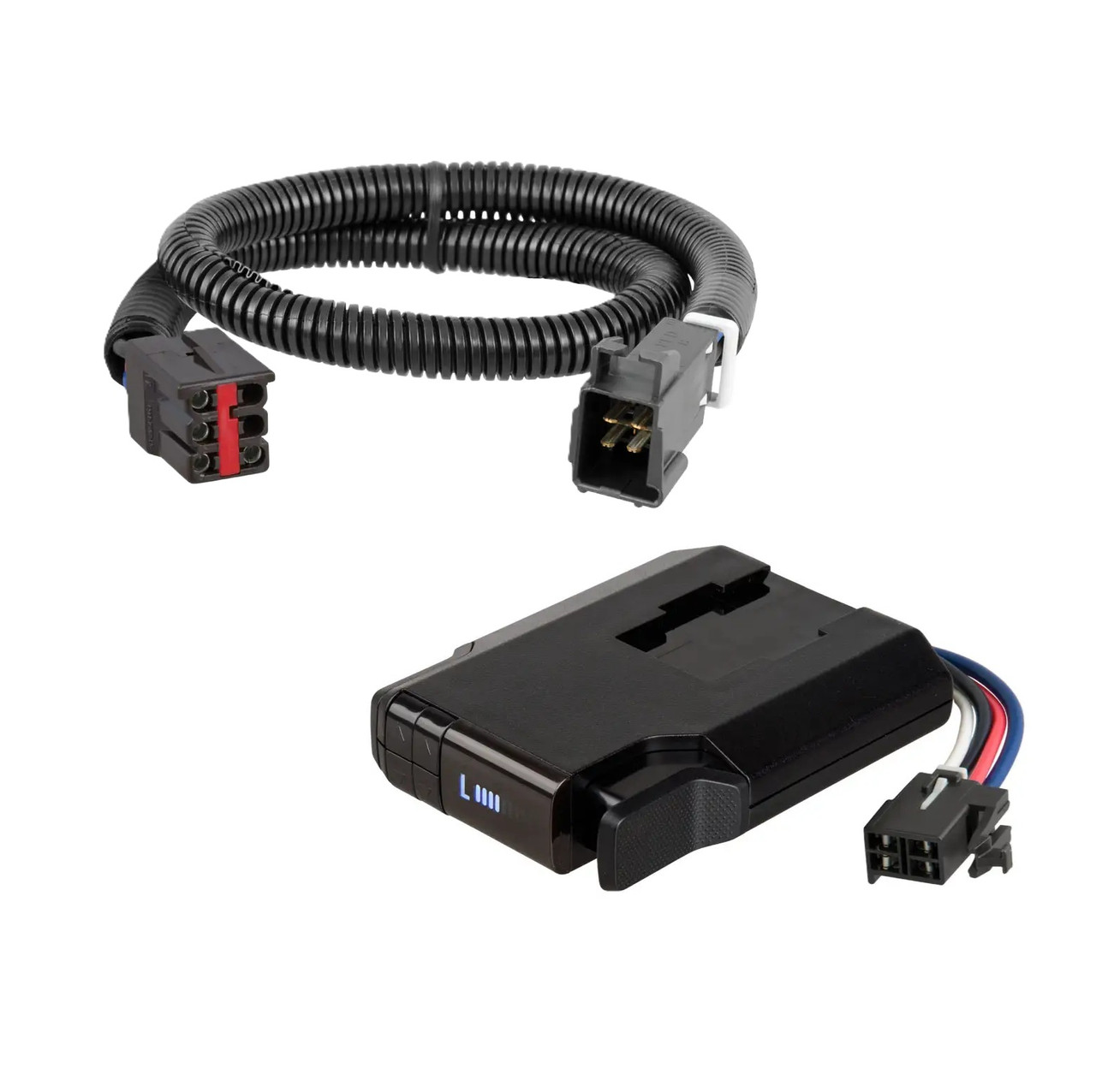 1998-2012 Lincoln Navigator CURT Venturer NEXT Time-Delay Trailer Brake Controller Plug & Play Bundle - Low Profile, Adjustable, 1-3 Axles 51116 thumbnail 0