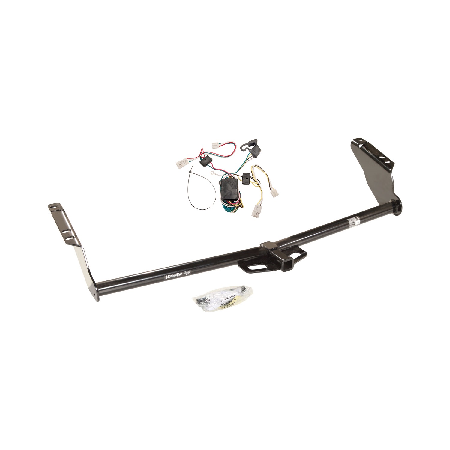 2004-2010 Toyota Sienna Draw-tite Class 2 Trailer Hitch, 1-1/4 Inch Square Receiver Bundle w/ Plug-n-Play T-One Wiring Harness thumbnail 0