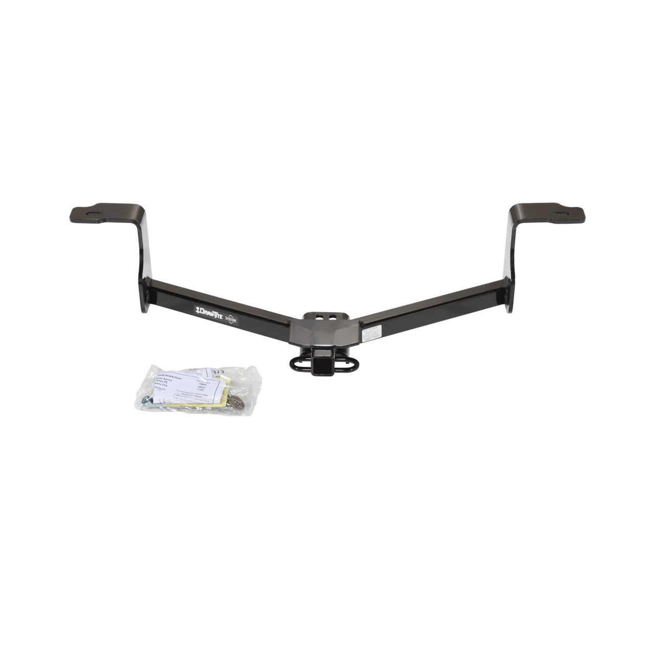 2013-2015 Honda Accord Coupe, Except w/LED Taillights Draw-tite Class 1 Trailer Hitch, 1-1/4 Inch Square Receiver Bundle w/ Plug-n-Play T-One Wiring Harness thumbnail 7