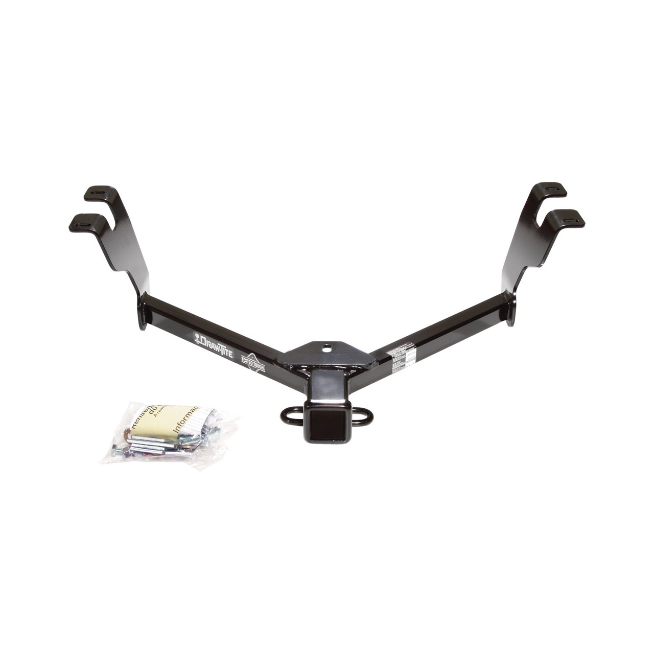 2005-2007 Subaru Legacy Wagon, Except Outback Draw-tite Class 3 Trailer Hitch, 2 Inch Square Receiver Bundle w/ Plug-n-Play T-One Wiring Harness thumbnail 7