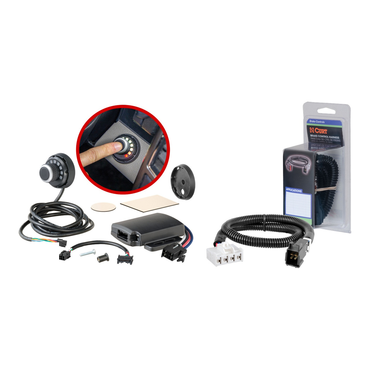 2095-2009 Dodge Ram 1500  CURT Venturer NEXT Time-Delay Trailer Brake Controller for 1-3 Axles #51116 thumbnail 0