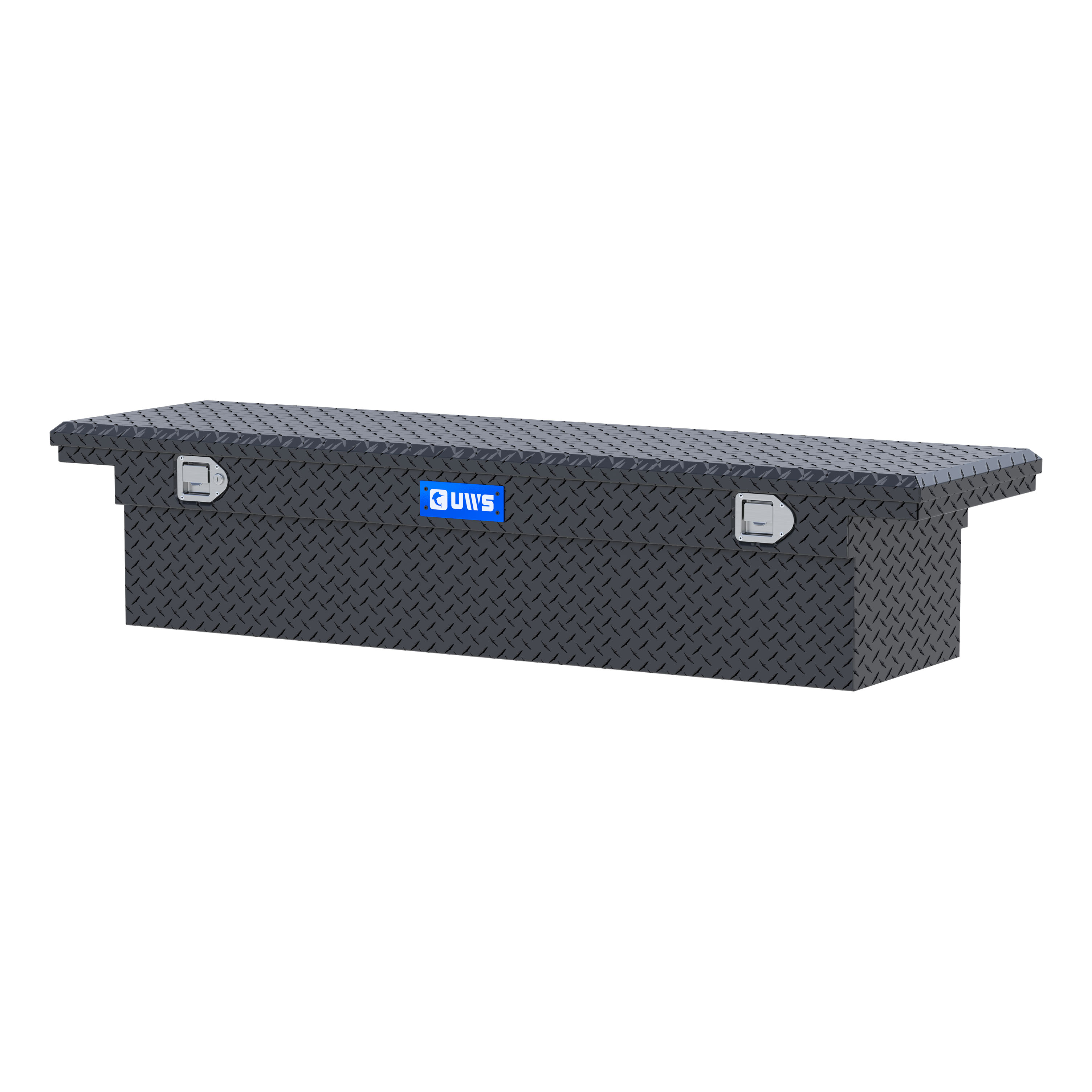 UWS EC50001 69-Inch Matte Black Aluminum Truck Tool Box, Heavy-Wall, RigidCore Lid, Secure Storage thumbnail 2