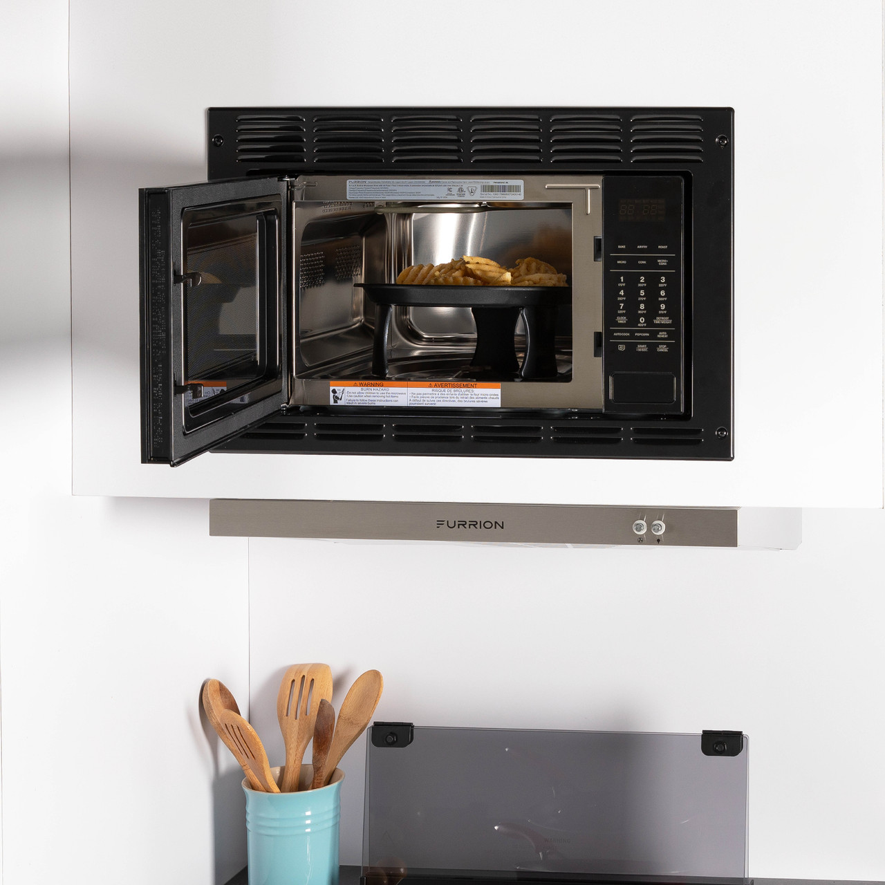 Furrion Trim Kit for 0.9 cu. ft. Built-In Convection Microwave Oven with Air Fryer #FMAML09-BL-TK thumbnail 8