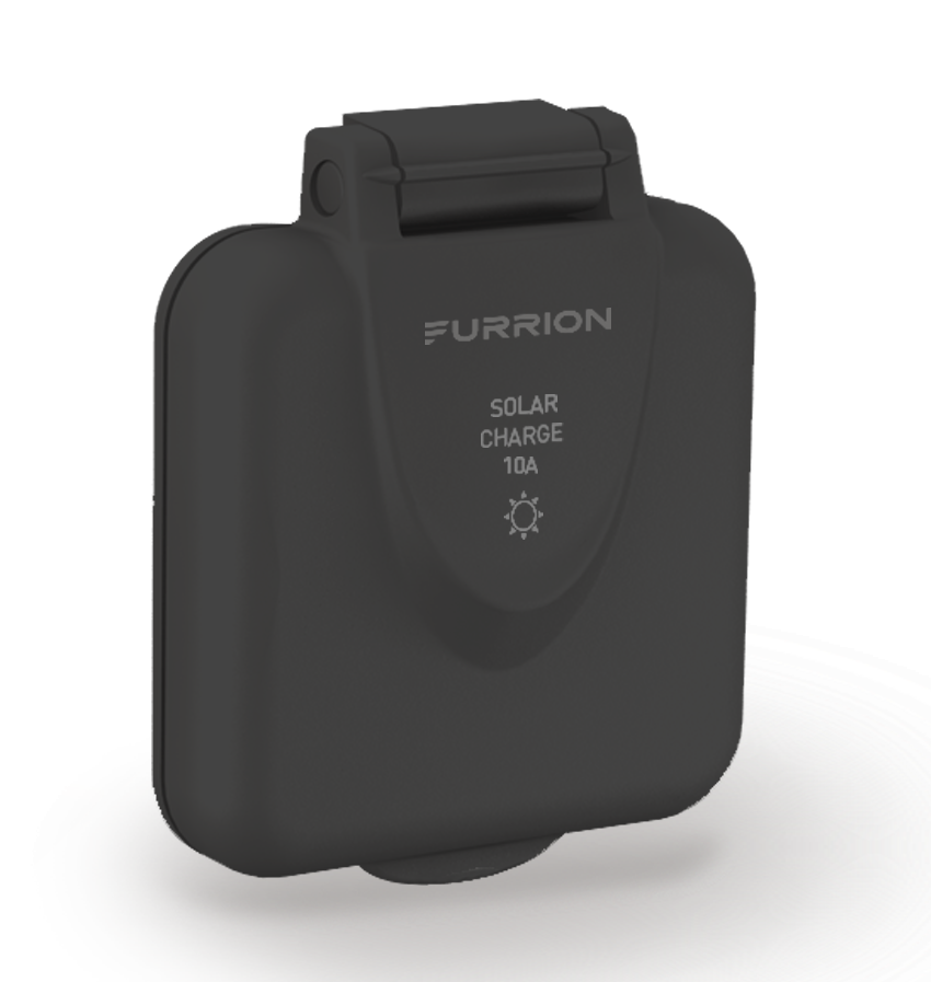 Furrion 10A RV Solar Port Inlet - Black #FSPINS-BS-OEM thumbnail 0