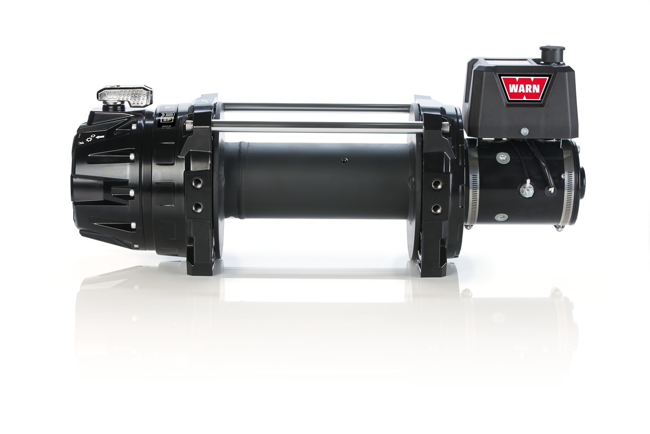 Warn 104420 Series G2 Electric Industrial Winch 12V Black thumbnail 0