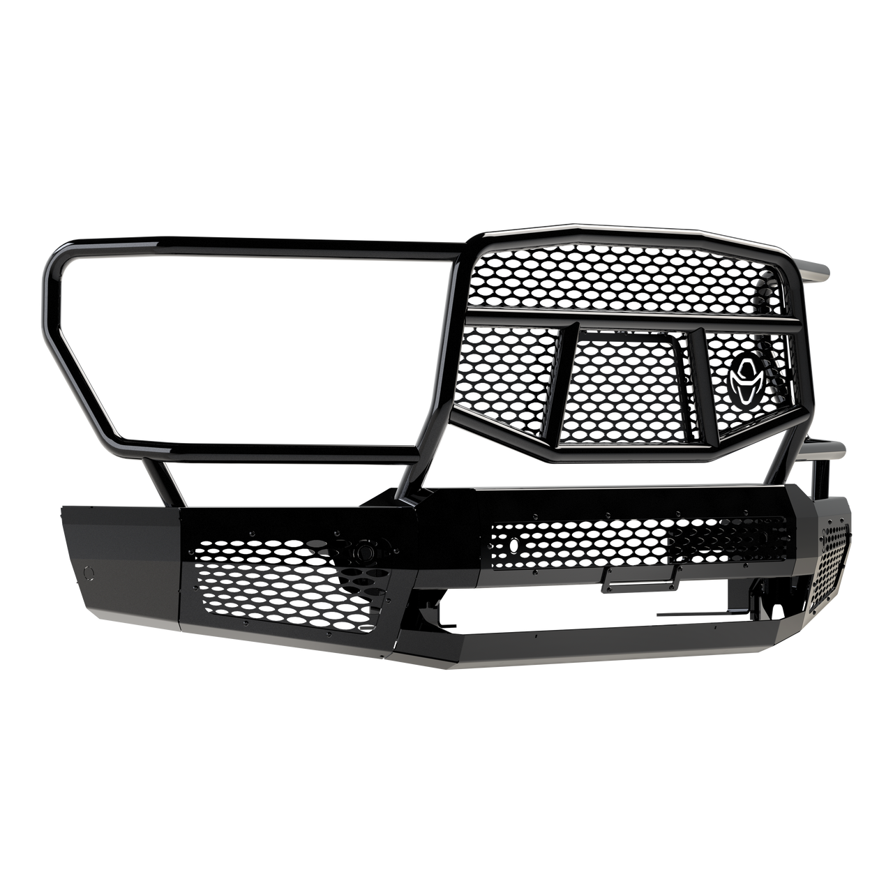 Ranch Hand MFF21HBM1 Midnight Front Bumper with Grille Guard, Fits Select Ford F-150 thumbnail 0