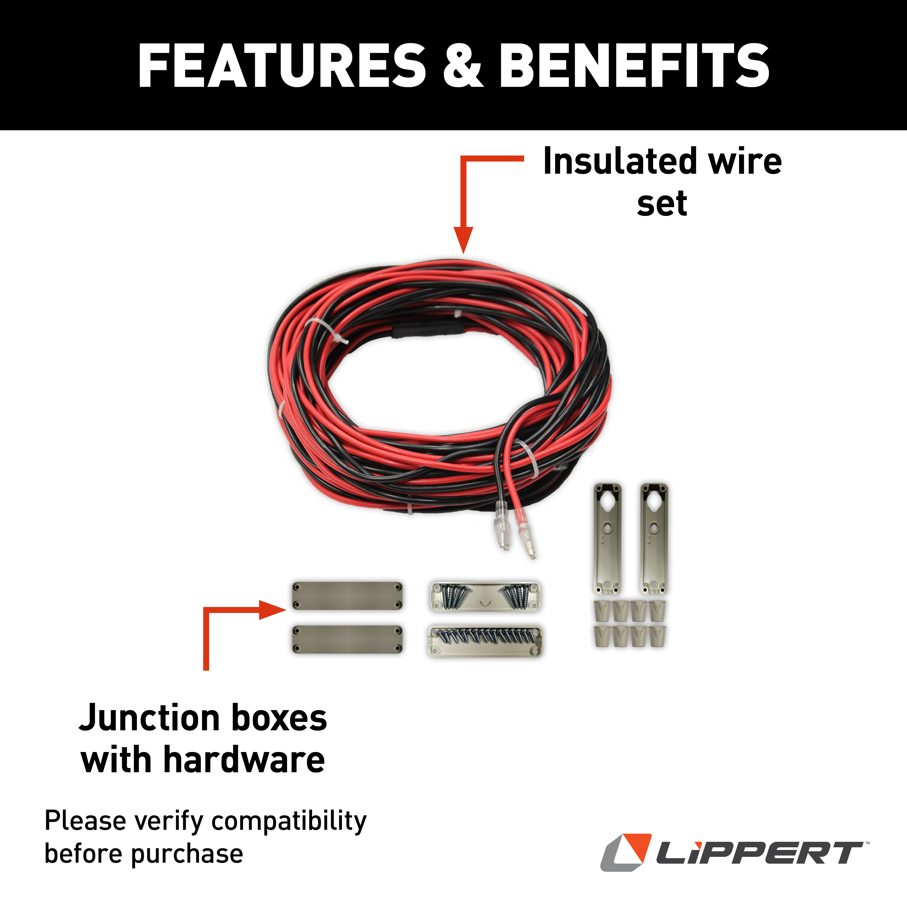 HappiJac Wiring Kit for Electric Option #182524 thumbnail 1
