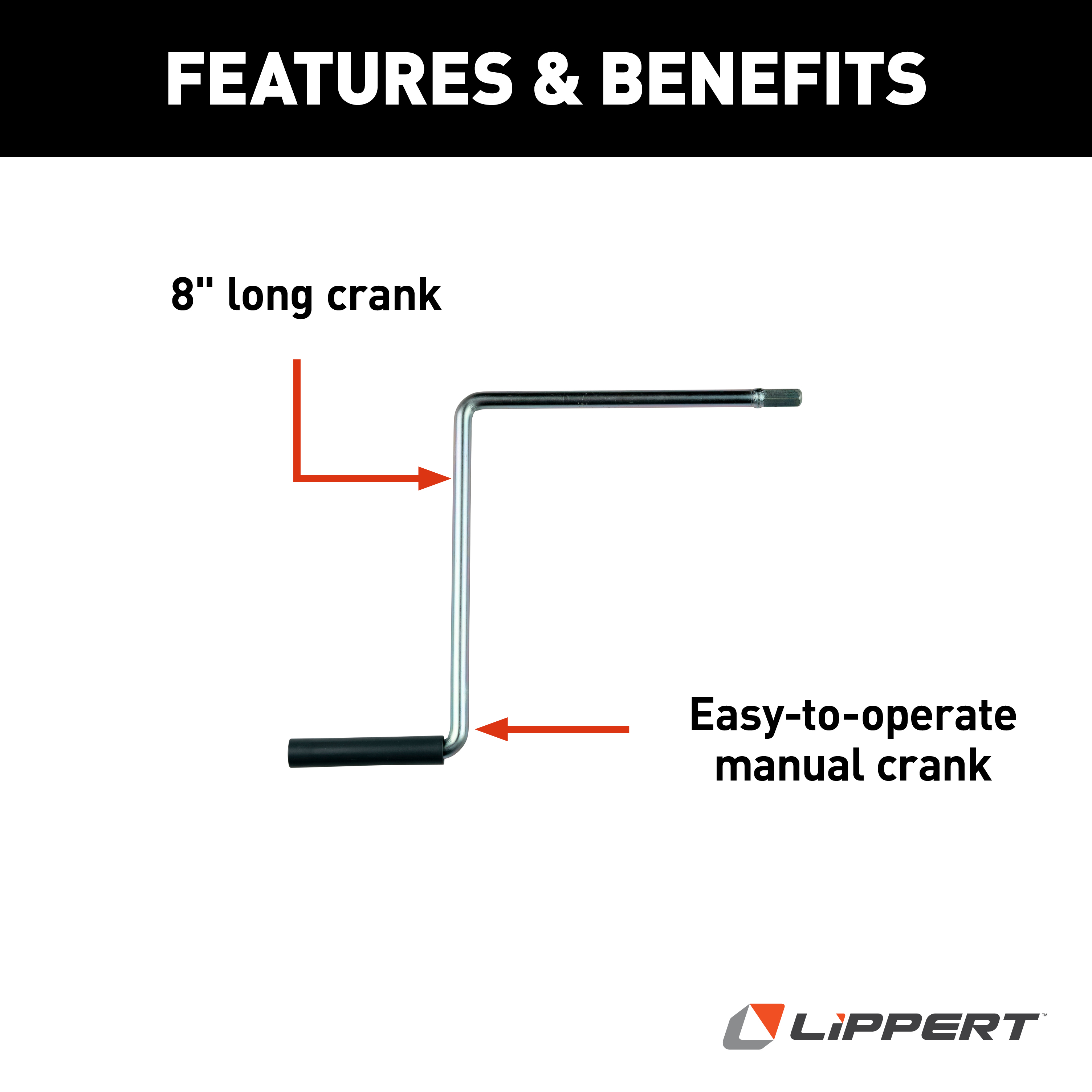 HappiJac 8" Long Crank #1824362 thumbnail 1