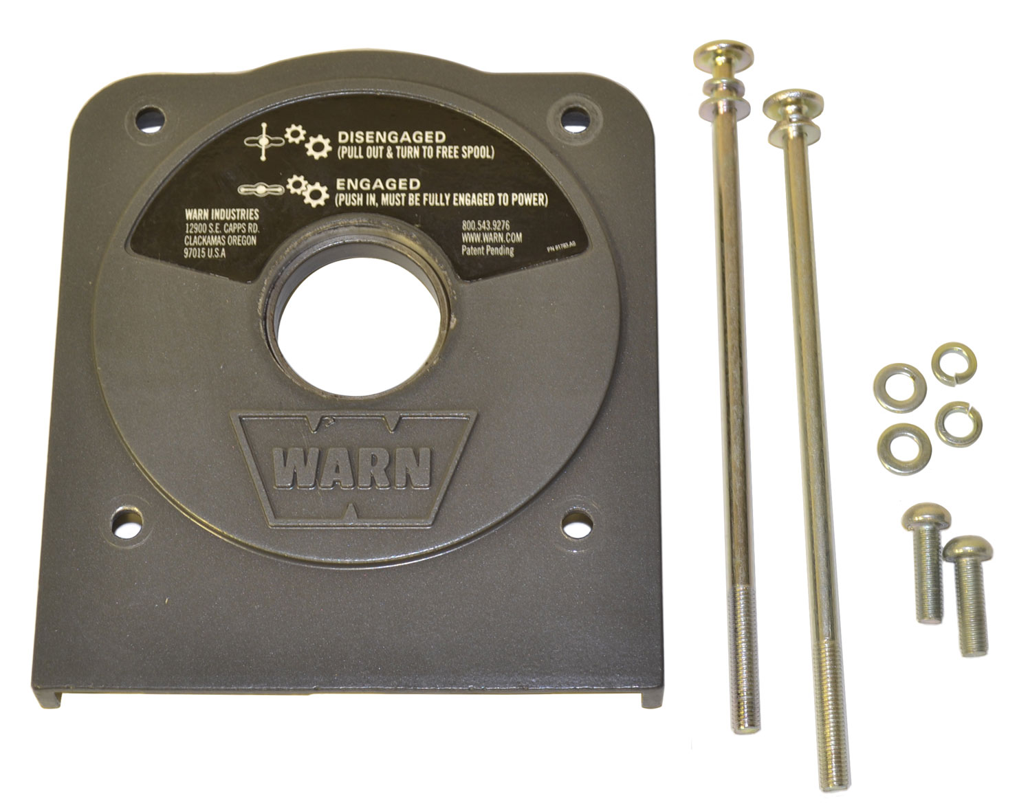 Warn 82650 Winch Hardware Kit Cover Replacement thumbnail 0