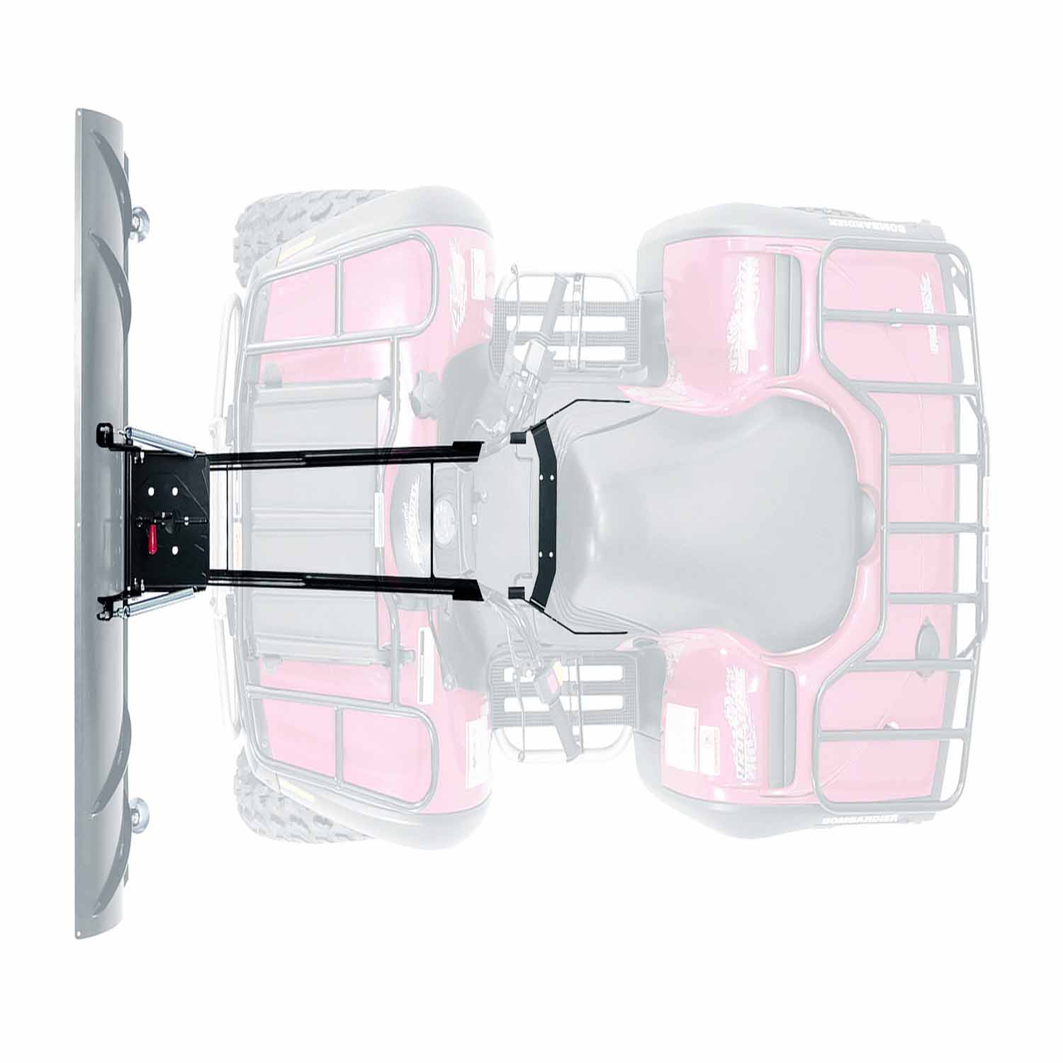 Warn 63840 Snow Plow Mount Kit Suzuki Eiger King Quad Black thumbnail 0