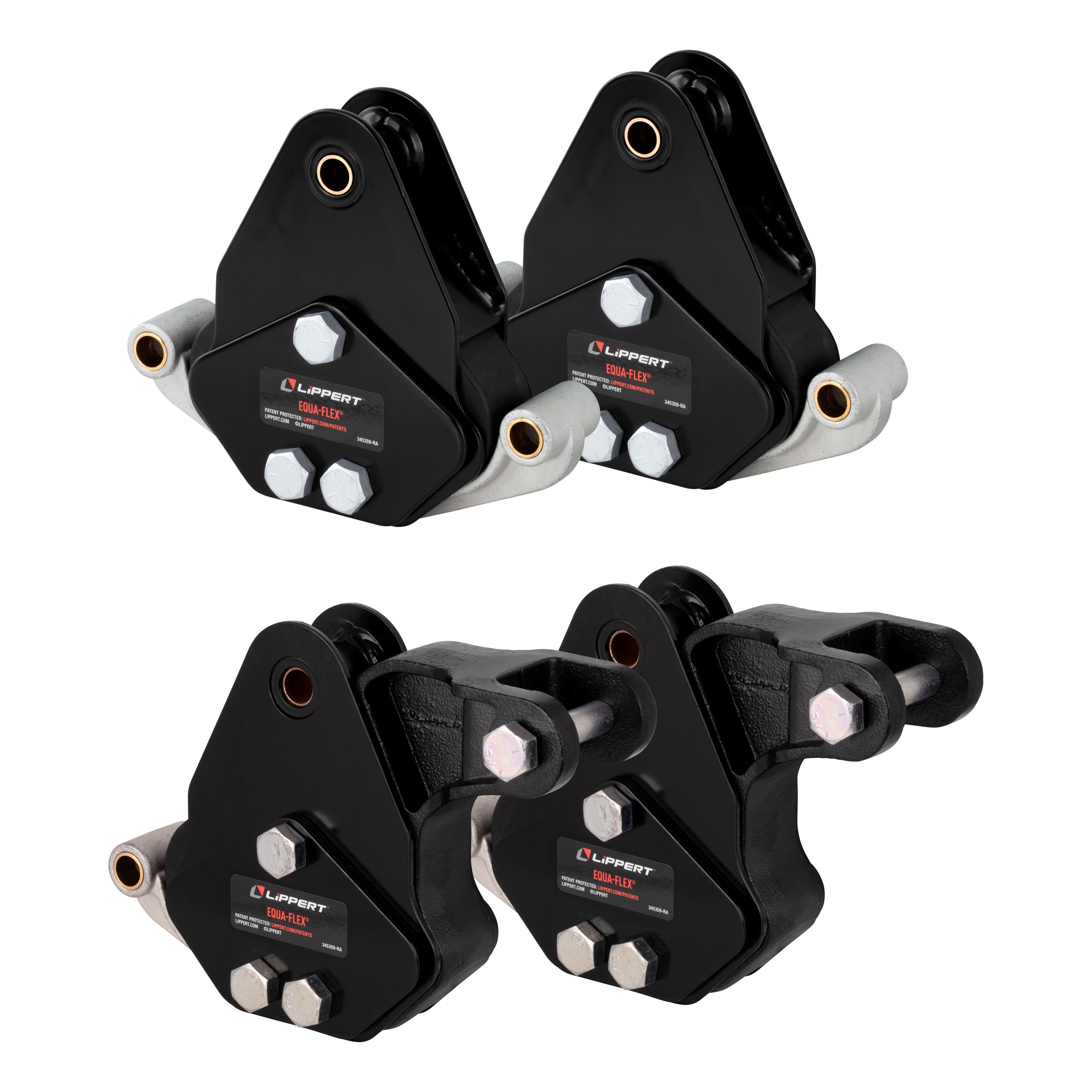 Lippert 2024115382 Equa-Flex Rubberized Equalizer Triple Axle Kit for Heavy-Duty 5,000-8,000-lb. Axles thumbnail 3