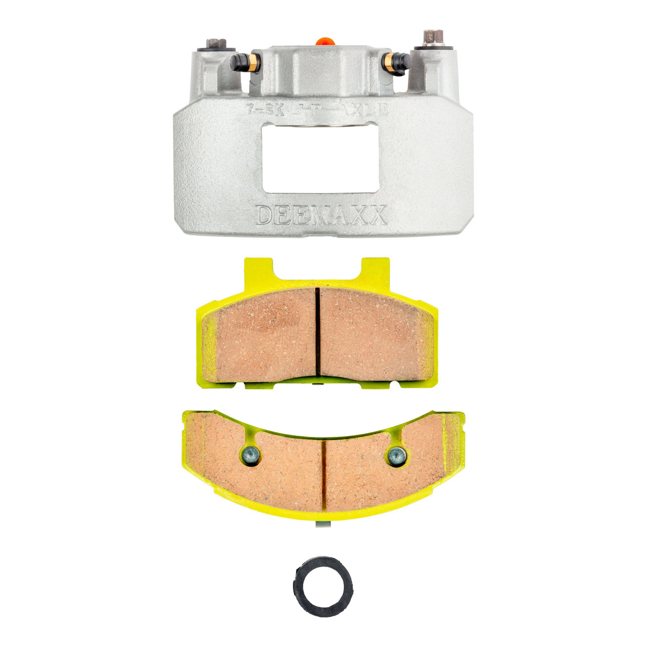 CURT Disc Brake Caliper 2025013505 for 7000-8000 lb Axles, 8 on 6-1/2" Bolt Pattern, Rust Resistant thumbnail 3