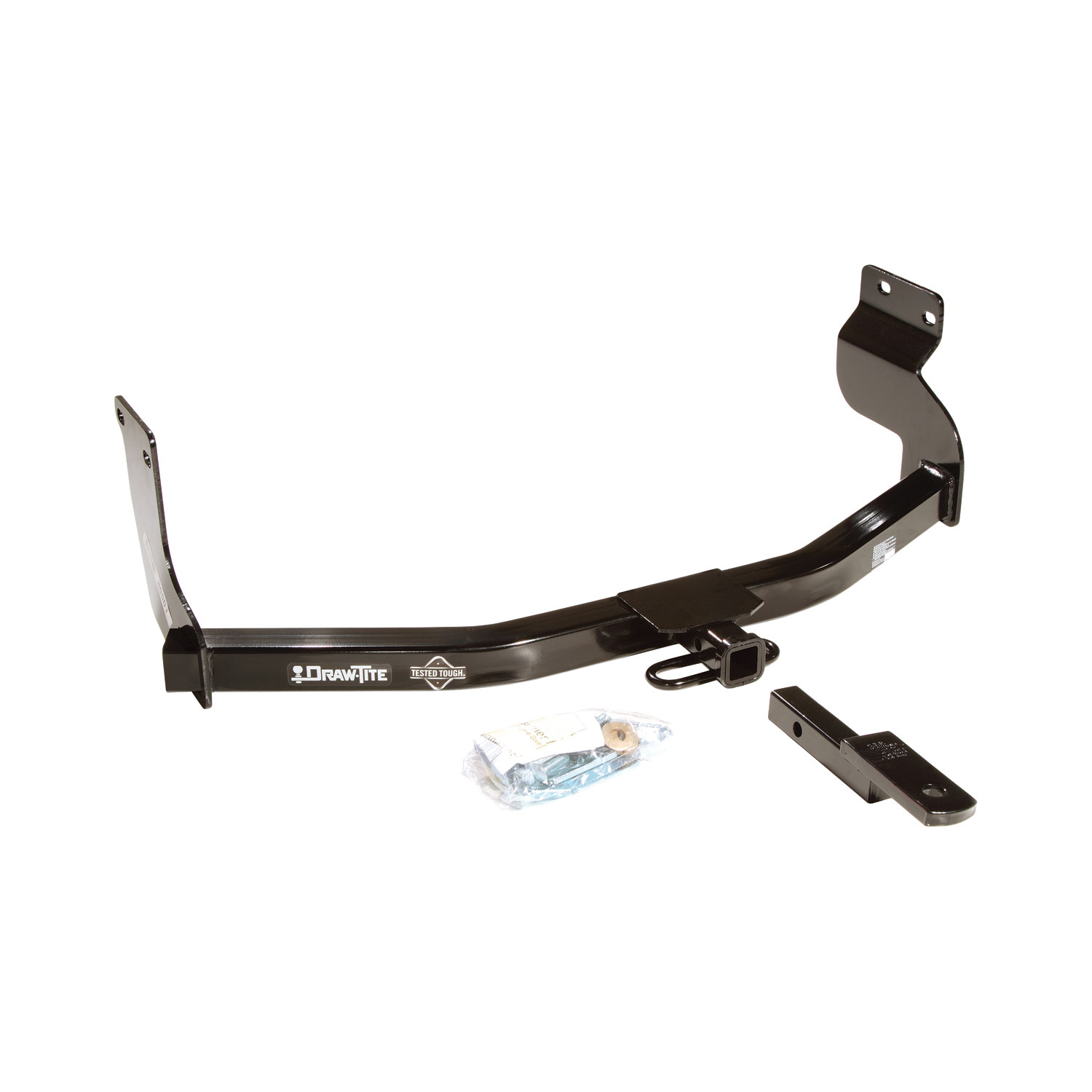 2005-2006 Mazda Tribute Draw-tite Class 2 Trailer Hitch, 1-1/4 Inch Square Receiver Bundle w/ Plug-n-Play T-One Wiring Harness thumbnail 9