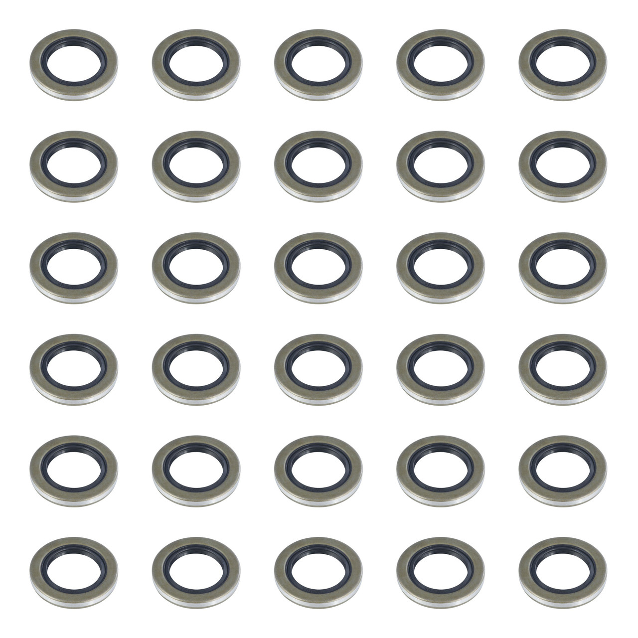 Lippert 2025047575 Double Lip Grease Seal, 1,250-lb. Axles, 1.25" Spindle Shaft Diameter, 1.983" Hub Bore Diameter, 30 Pack thumbnail 0