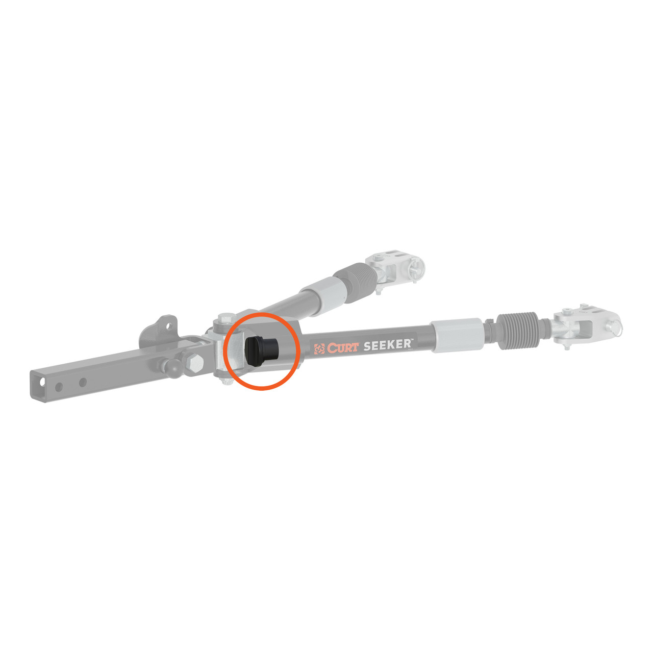 CURT 19319 Replacement Seeker Tube Cap thumbnail 1