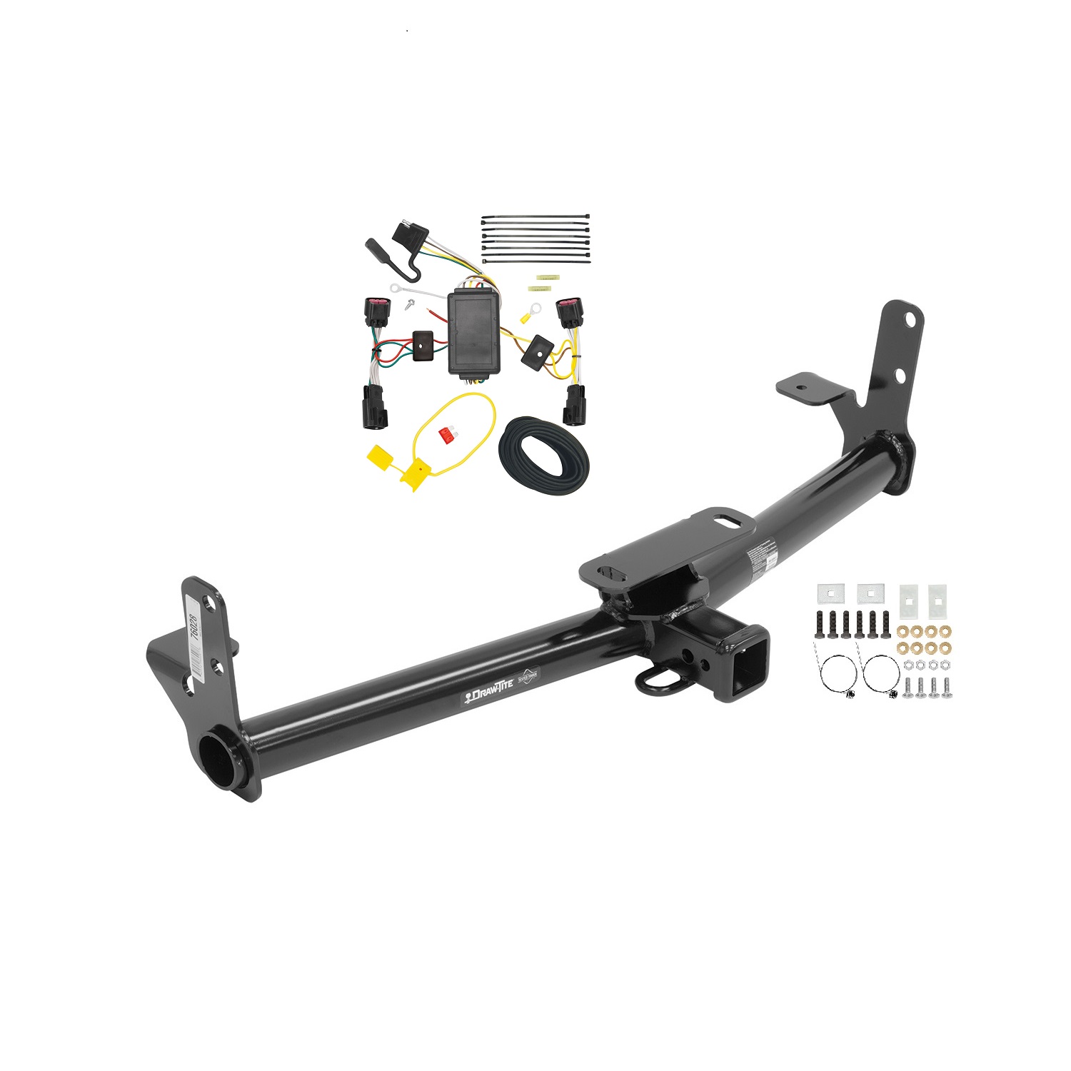 2010-2017 GMC Terrain Draw-tite Class 3 Trailer Hitch, 2 Inch Square Receiver Bundle w/ Plug-n-Play T-One Wiring Harness thumbnail 0