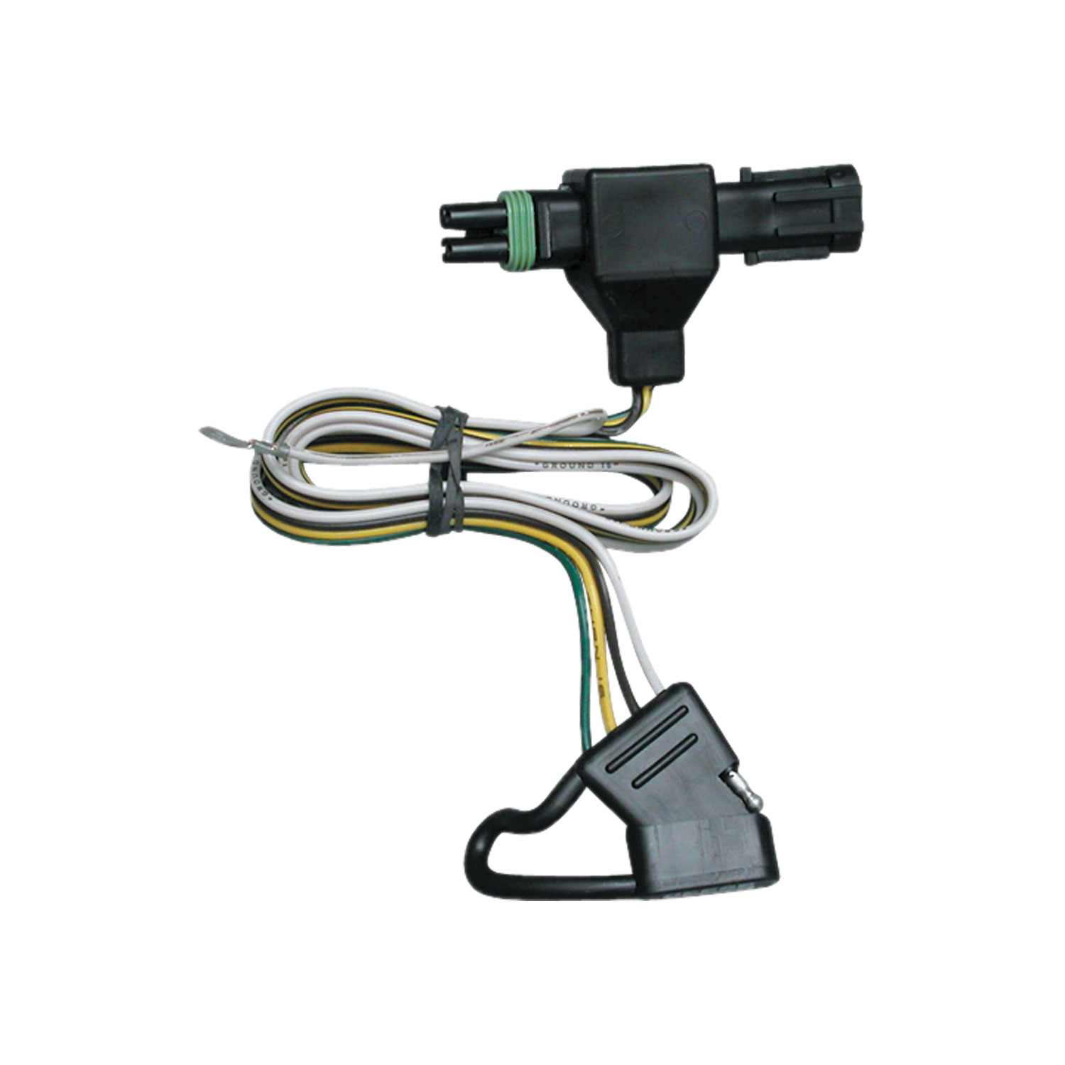 1985-1986 GMC K1500 Draw-tite Class 3 Trailer Hitch, 2 Inch Square Receiver Bundle w/ Plug-n-Play T-One Wiring Harness thumbnail 1