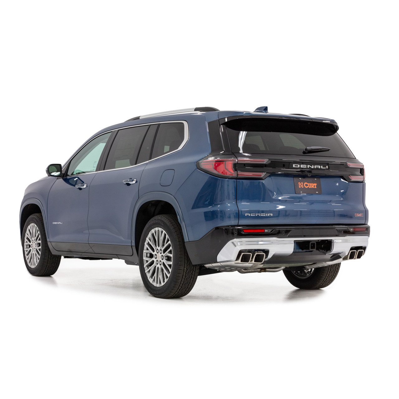 2024 - 2026 Chevrolet Traverse Curt 2", Class 3 Trailer Tow Hitch + 4-flat Wiring Kit 13614 thumbnail 4